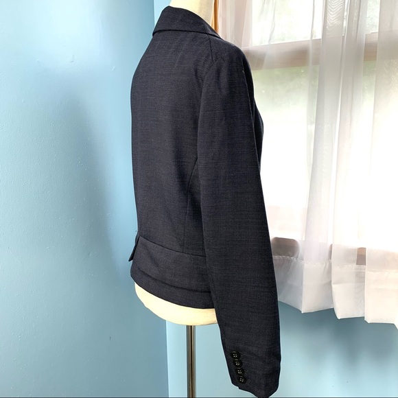 Marc by Marc Jacobs Navy Wool Peplum Blazer - Picture 5 of 7